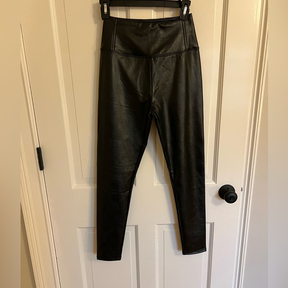 B.P. Black Faux Leather Leggings